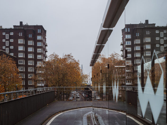 Düsseldorf – Haus Rheinpark / Theodor-Heuss-Brücke